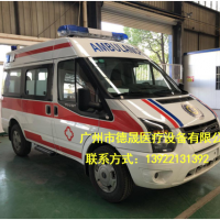 福特全順V348柴油監(jiān)護(hù)型救護(hù)車(chē)